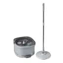 Набір для вологого прибирання електро швабра з круглою насадкою та відром з віджимом для миття підлоги ZhiyuClean HP-35015-60