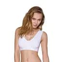 Спортивний топ з еластичної бавовни Passion PS005 TOP white L