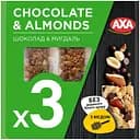 Батончик AXA с миндалем, шоколадом, злаками и медом 90 г (3 шт. х 30 г)