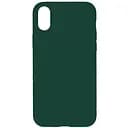 Чохол Epik Silicone Case Full Protective AA NO LOGO для Apple iPhone XR 6.1 Зелений/Forest green