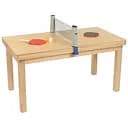 Дитячий столик Bambi MD 1932 багатофункціональний дерев'яний для гри в теніс та дошкою для малювання
