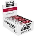 Блок батончиков LipoBar Exclusive Protein Bar, 20*50 грамм обогащенный биоактивным коллагеном Peptan - Вишня