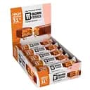 Батончик протеїновий Born Winner Deluxe зі смаком хрусткої арахісової карамелі 64 г блок 12 шт.