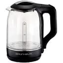 Електрочайник дисковий Grunhelm EKG-1843B скляний 1.8 л 1500Вт Чорний