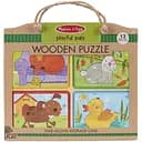 Пазли Melissa & Doug Грайливі друзі дерев'яні у футлярі (MD31364)