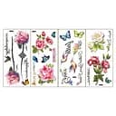 Набір тимчасових тату 3D №4 3d-set-04, 19 х 9 см 4 шт