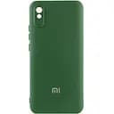 Чохол Lakshmi Silicone Cover Full Camera (AAA) with Logo для Xiaomi Redmi 9A Зелений / Cyprus Green