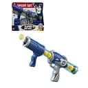 Іграшковий бластер з м'якими кульками, мішенями та помповим механізмом, 12 кульок у комплекті