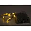 Светодиодная гирлянда нить Devilon 5 м 50 л теплый белый батарейки 3АА, IP20 (720483)