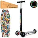 Самокат детский MAXI iTrike JR 3-055-3-WP36 с подсветкой