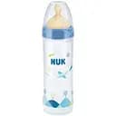 Бутылочка Nuk New Class FC, с латексной соской, 6-18 мес., 250 мл, синий (3954105)