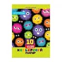 Набір кольорового одностороннього паперу АП-1218-1, 10 аркушів