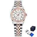 Наручний годинник жіночий PD-1794L Silver-Rose Gold-White Pagani Design acs0031232