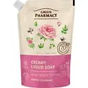 Жидкое мыло Зелненая Аптека Мускатная роза и хлопок, 460 мл