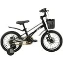 Велосипед Profi MB 14OXIC Black алюминиевые обода защитные пластиковые крылья дополнительные колеса черный