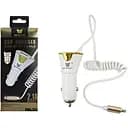 Автомобильное зарядное устройство Senmaxu 2 в 1 для iPhone 5/6/7 SMX-201