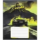 Зошит учнівський "Супер сила" 012-510041C-4 в косу лінію, 12 аркушів