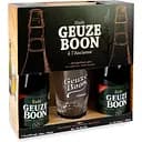 Набор пива Boon Oude Geuze 7% (2 шт. x 0,375 л) + бокал