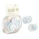 Пустышка силиконовая Lovi Praud&Joy, симметрическая, 6-18 мес., 2 шт. (22/846boy)