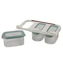 Набор контейнеров для хранения под полками Joseph Joseph, 4 предмета, голубой (81111)