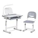 Парта FunDesk Cantare Grey дитяча зі стільчиком 