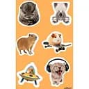 Стикерпак Cobart 3Д "Animals"