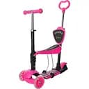 Самокат iTrike Maxi 5 в 1 JR 3-026-K Розовый