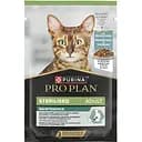 Влажный корм для кошек после стерилизации Purina Pro Plan Sterilised кусочки в желе с океанической рыбой 85 г