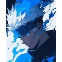 Картина по номерам Santi Холодный взгляд 40х50 см (955384)