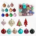 Новорічні прикраси 47 штук кульки ялинки у слюді C67965