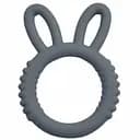 Прорізувач для зубів Lindo Вушка сірий (DK 06ж)