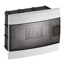 Електричний щиток внутрішній Horoz Electric 8 з пружинною системою блокування білий