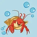 Набір для розпису ArtCraft Краб в мушлі за номерами 30х30 см (15097-AC)