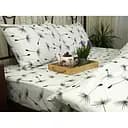 Підковдра Руно бязь набивна 225х205 см біла (67.114Б_Fly white)