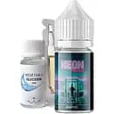 Набір компонентів для самозамісу сольової рідини Elixir factory Retrowave 30 мл 0-50 мг Neon Paradise Лимонад з малиною (16324)