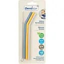 Набір силіконових соломин Dentistar з йоржиком