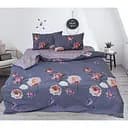 Комплект постільної білизни TAG Tekstil Євро Сірий 000163320 (R4535)