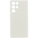 Чохол Silicone Cover Lakshmi Full Camera (AA) для Samsung Galaxy S23 Ultra Білий / White