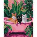 Картина за номерами "Коти у ванній" 11692-AC 40x50 см