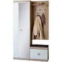 Передпокій Еверест Соната 3 дуб сонома/білий (EVR-2195)