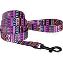 Поводок для собак Barksi BronzeDog Tribal этнический фиолетовый S