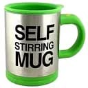 Чашка-мішалка з вентилятором та кришкою UFT FUNCUP 350 мл зелена