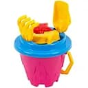 Набор для игры с песком ТехноК Замок розовый (2278B)