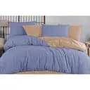 Комплект постільної білизни Versailles VS-BS2.5-202 євро сатин сіро-кремовий (147071)