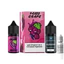 Набор компонентов для самозамеса солевой заправки заправки для вейпа Fucked V2 Salt 30 мл, 0-50 мг Grape Виноград (15482)