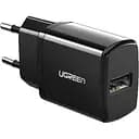 Мережевий зарядний пристрій Ugreen ED011 USB Wall Charger 2.1A Black (50459)