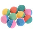 Іграшка для котів та собак М'яч зефірний CW04702 гольф двокольоровий 4.5 см 1 шт. (21346)