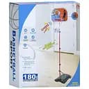 Баскетбольне кільце MR 1516 на стійці з електронним табло, звуком, музикою та м’ячем, різнокольорове