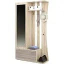 Прихожая с зеркалом Эверест Авео-2 дуб сонома/трюфель (EVR-2190)