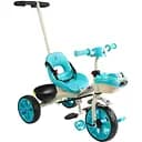 Триколісний велосипед Best Trike BS-70815 з батьківською ручкою та озвучуванням блакитний